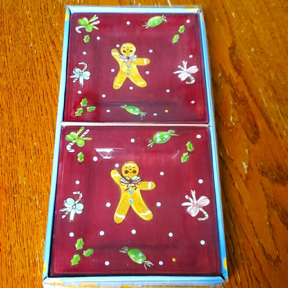 Holiday appetizer plates